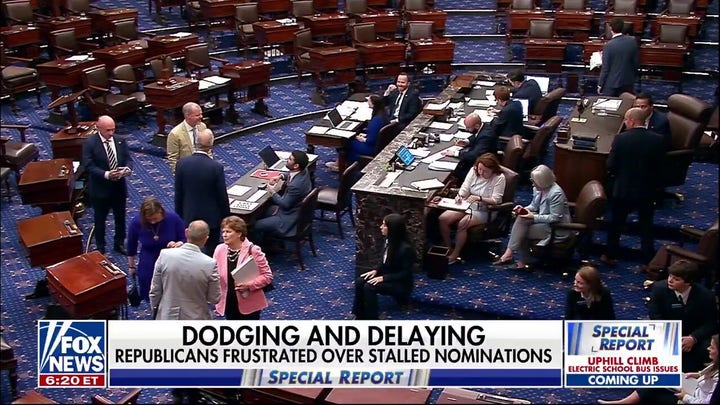Senate Republicans seek to reduce time on nominations