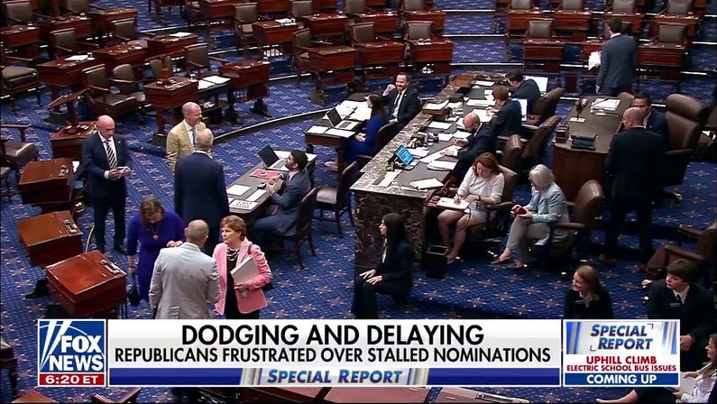 Senate Republicans seek to reduce time on nominations