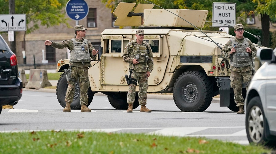 National Guard prepares for protests ahead of Trump-Biden debate