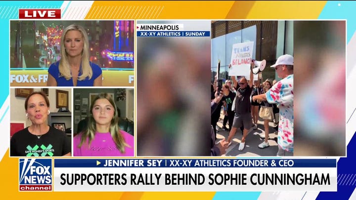 Women's sports advocates harassed by trans activists at WNBA game