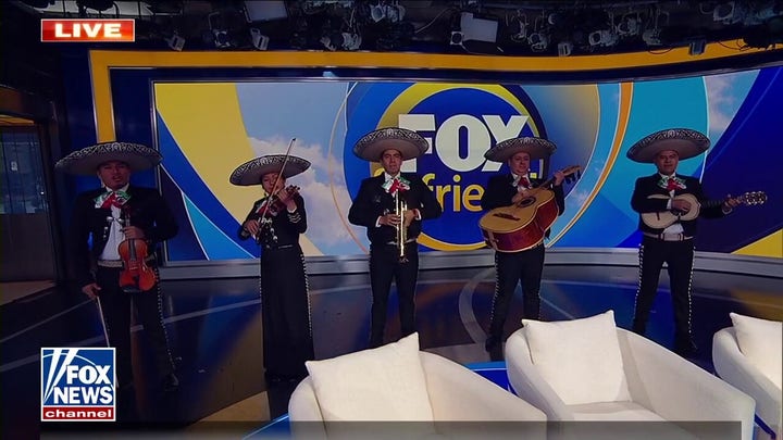 Mariachi Hidalgo performs on 'Fox & Friends' for Cinco de Mayo
