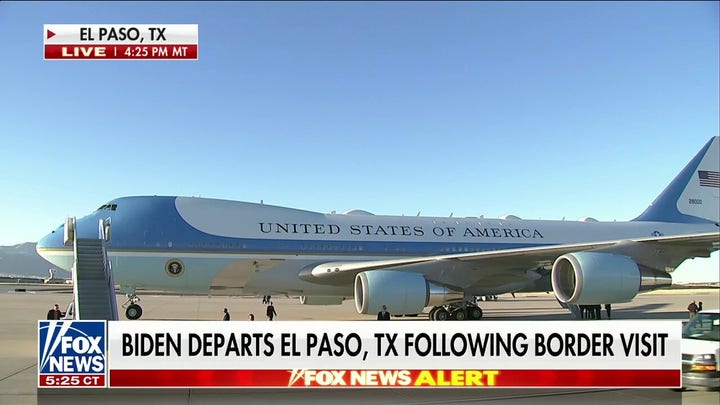 Biden departs El Paso following border visit 