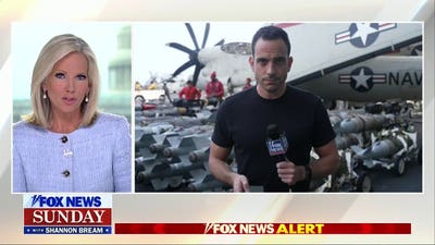 Trey Yingst reports from USS George Washington