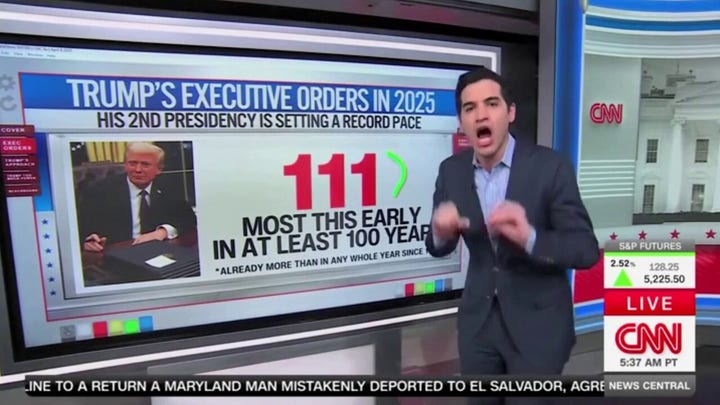 CNN analyst says Trump more like 'soaring eagle' than lame duck, cites record number of executive orders