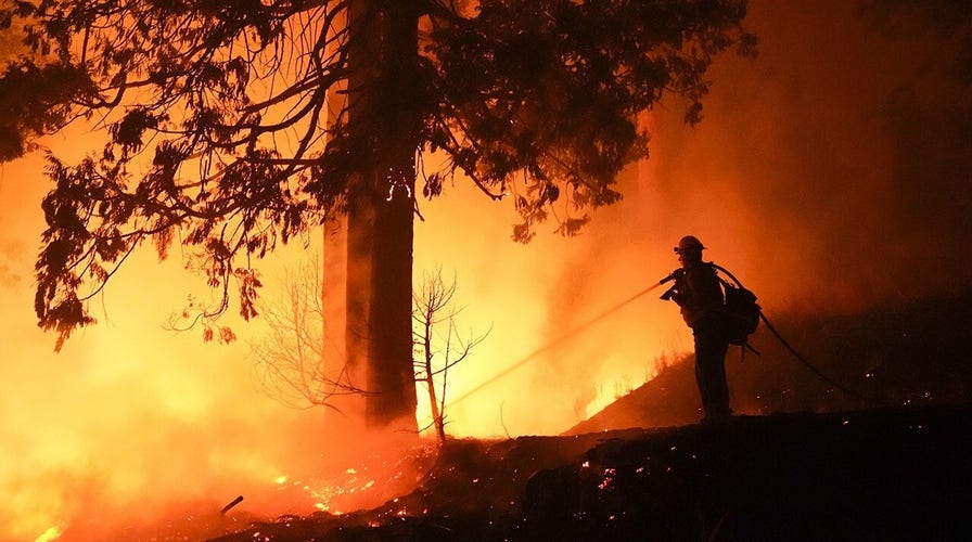 Pyrotechnic at gender reveal party blamed for California wildfire