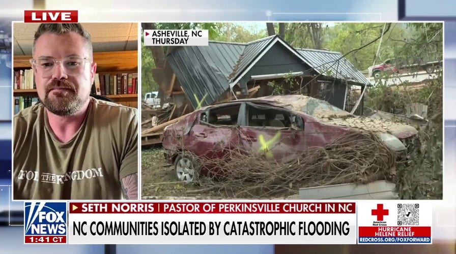 NC pastor on Helene recovery efforts: Going to ‘bring hope in the middle of this brokenness’