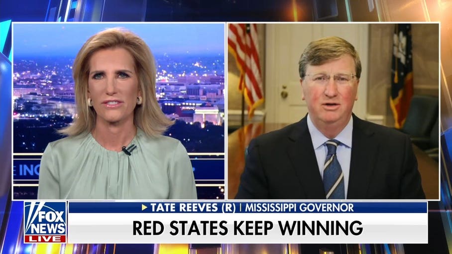States that adopted socialist policies are not growing, Gov Tate Reeves says