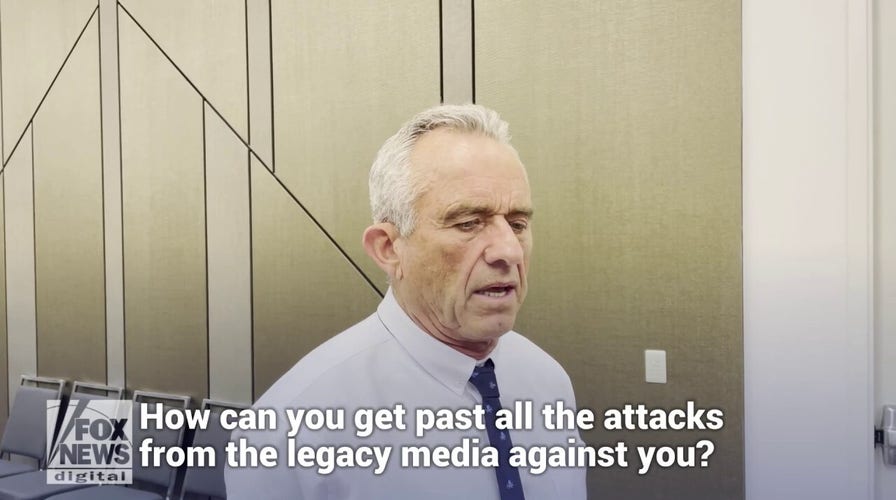 RFK Jr. on how he can get past attacks from legacy media