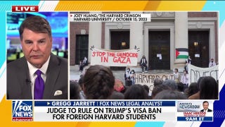 Gregg Jarrett predicts Supreme Court would side with Trump in Harvard feud