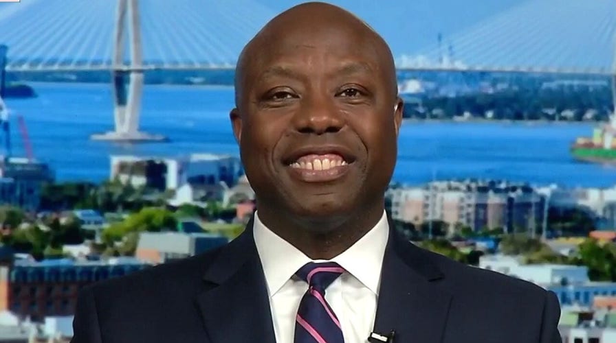 Sen. Tim Scott warns Democrats are trying to defund the police