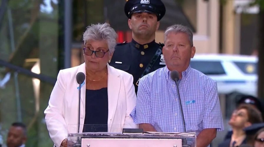 9/11 FDNY chiefs widow criticizes Biden at ceremony