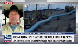Former Keystone Pipeline worker slams Biden for cancelling project: Cost us 'lots of money' - Fox News