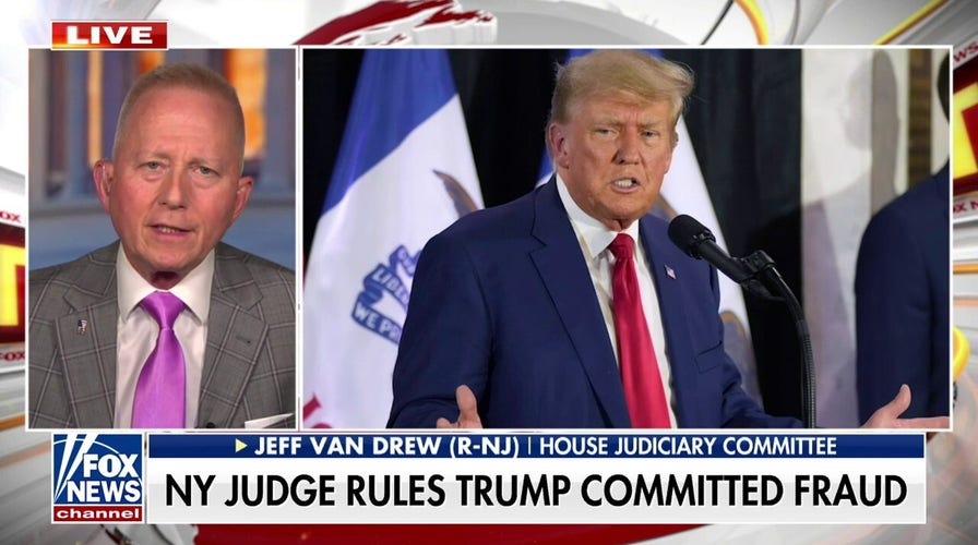 Trump being punished 'in every way possible' through political persecution: Rep. Jeff Van Drew