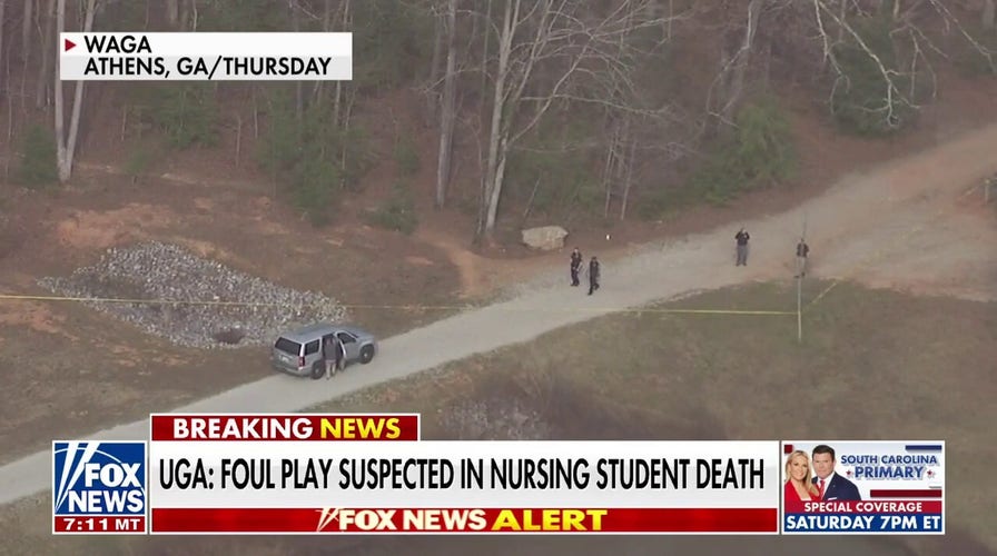 Officials suspect foul play in nursing student's death on University of Georgia campus
