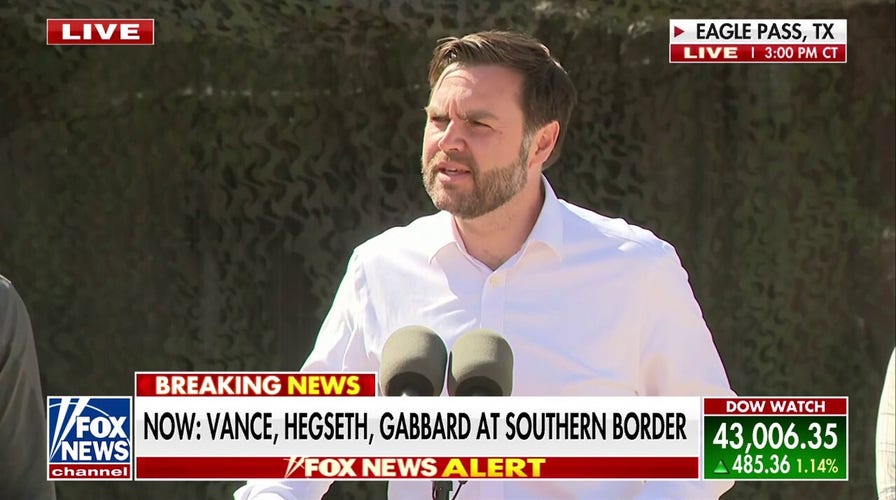 Trump admin leaders gather to secure the border: Border security is national security