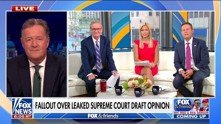 Piers Morgan on pro-choice protests: A civilized Democracy cannot behave like this