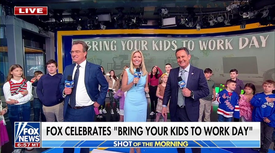 Fox & Friends celebrates Bring Your Kids to Work Day