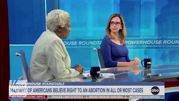 NBC, ABC and CNN weigh in on impact Roe v. Wade will have in the midterms 