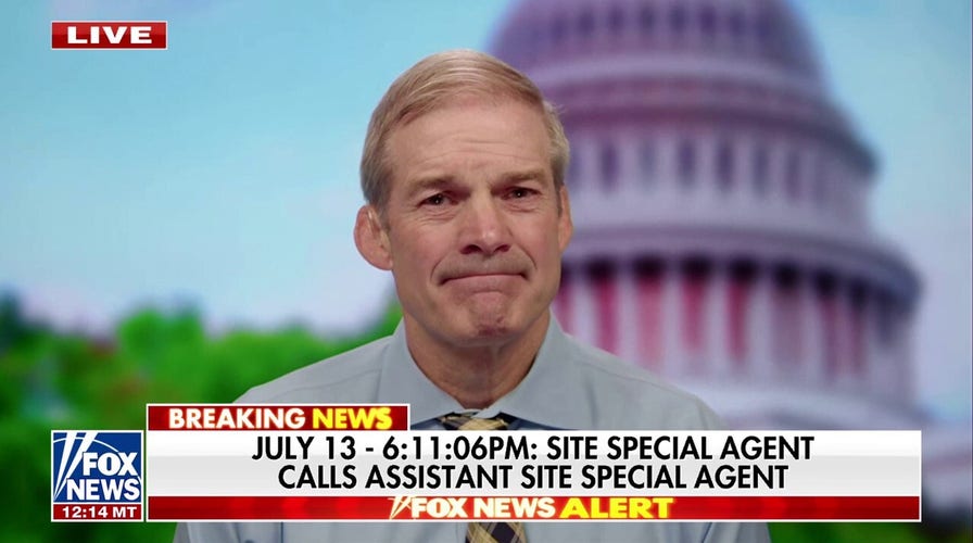 Rep. Jim Jordan: 'Paradigm shift' in Secret Service should have happened before second Trump assassination attempt