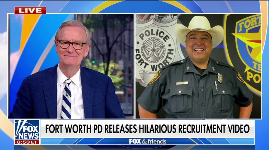 Texas police department's car-salesman-themed recruitment video goes viral