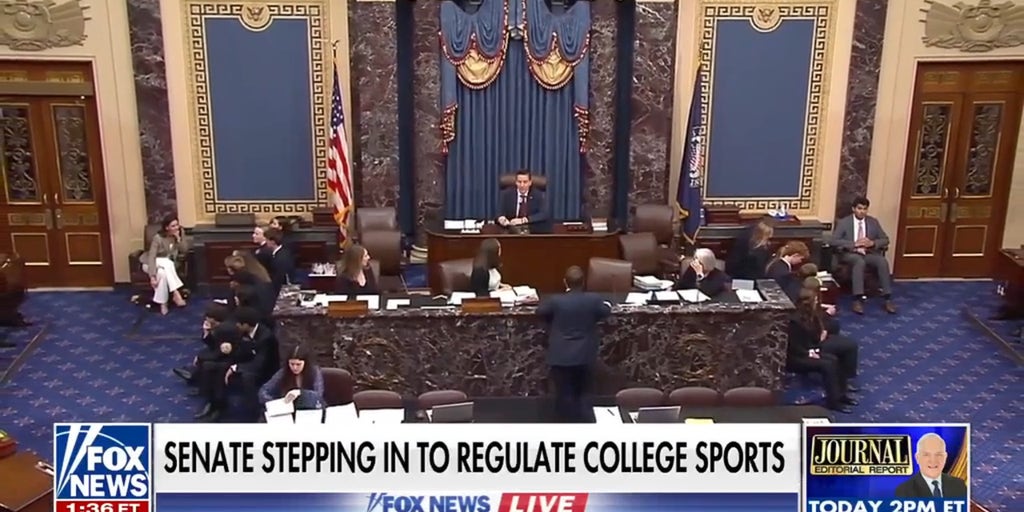 Senate stepping in to regulate college sports
