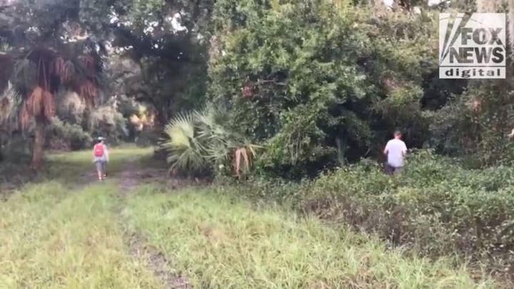 EXCLUSIVE: Brian Laundrie's parents search Florida park near North Port home