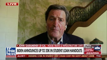 Democrat claims Biden's student loan handout will have 'small or even negligible' impact on inflation