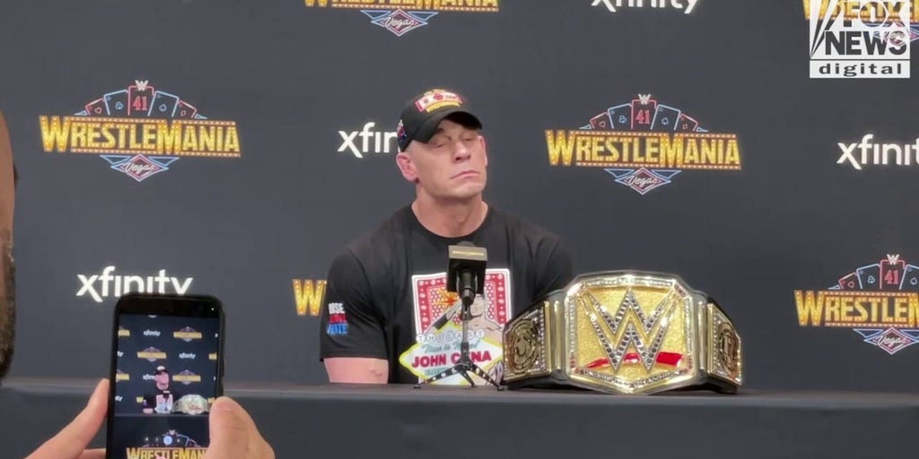 John Cena slams 'clickbait' questions after WrestleMania 41