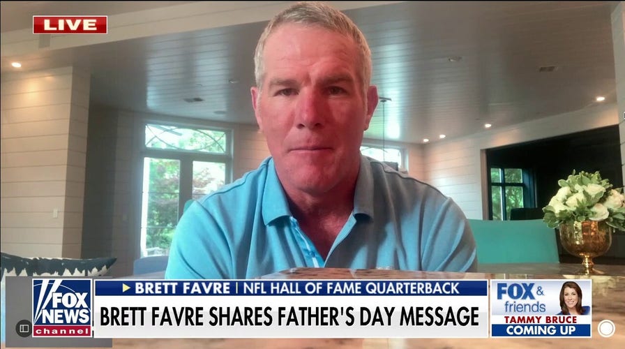 Brett Favre shares Father's Day message, warns against mixing politics with sports