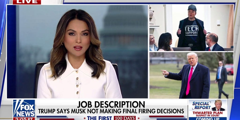 Trump denies tension over DOGE cuts