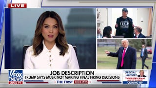 Trump denies tension over DOGE cuts