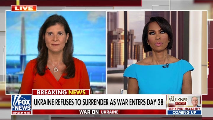 US should be making sure the world knows we will stand for freedom anytime it's threatened: Nikki Haley