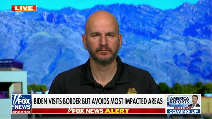 Biden's 'sanitized' border view was 'nothing more than politics': Brandon Judd 