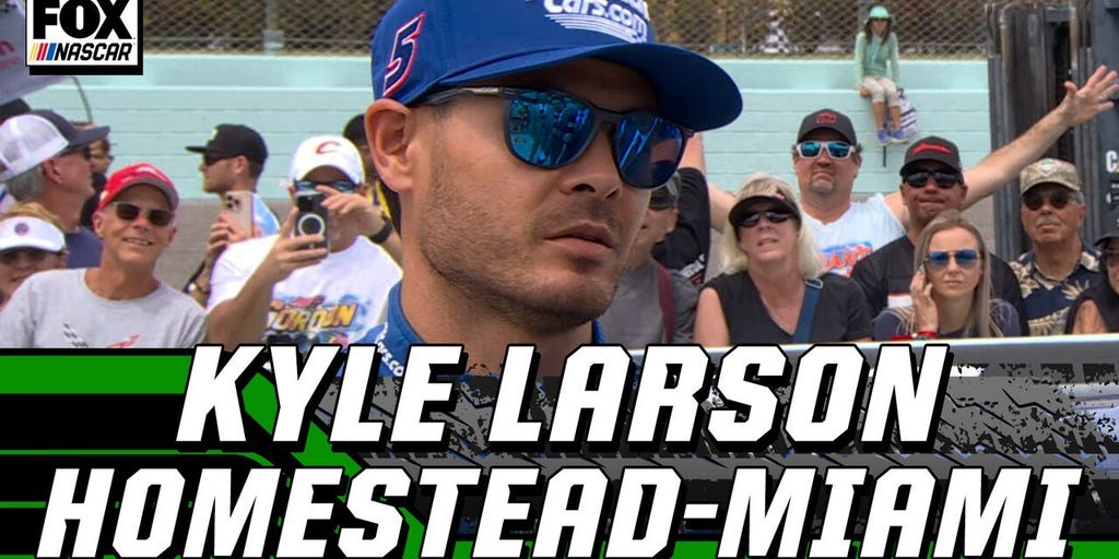 Kyle Larson's pre-race interview from Homestead-Miami Speedway | NASCAR on FOX