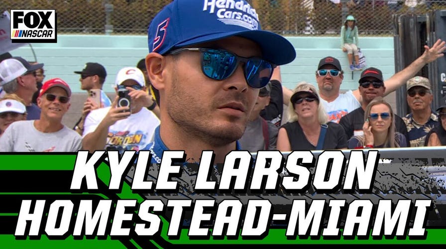 Kyle Larson's pre-race interview from Homestead-Miami Speedway | NASCAR on FOX
