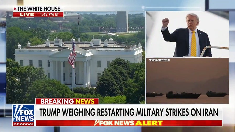 Trump considering renewed military strikes on Iran