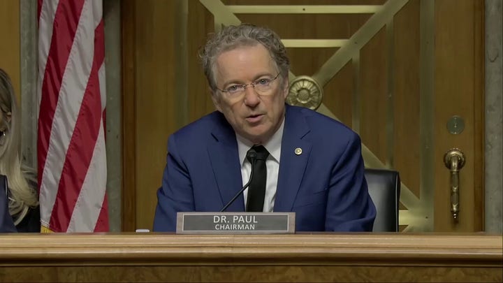 Rand Paul grills Markwayne Mullin in opening minutes of DHS confirmation hearing