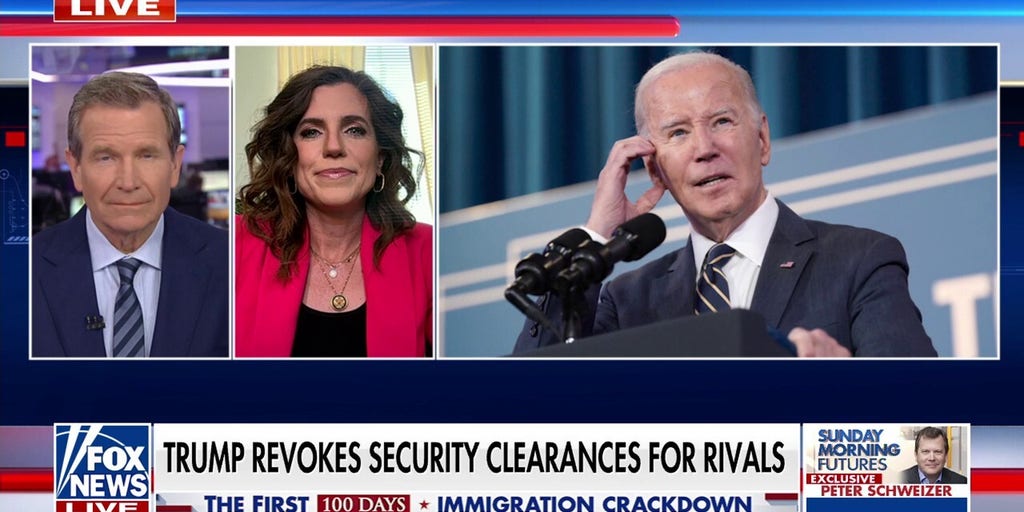 Rep. Nancy Mace: Biden shouldn't be anywhere 'near our state secrets'