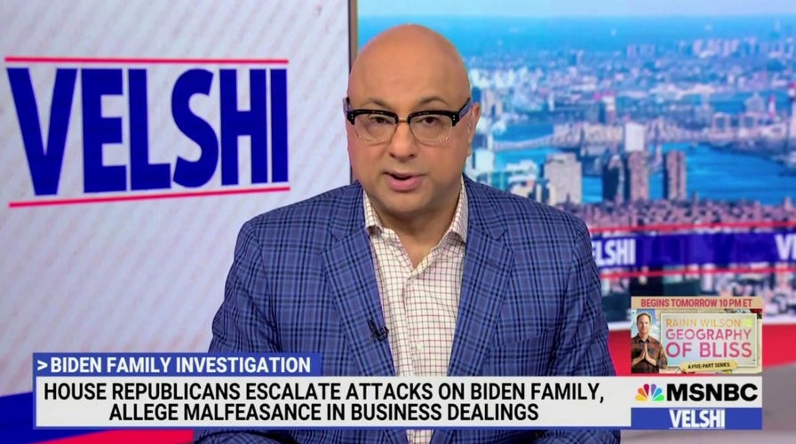 MSNBC's Velshi: Republican probes into Biden family are 'riddled with stunts and conspiracies'