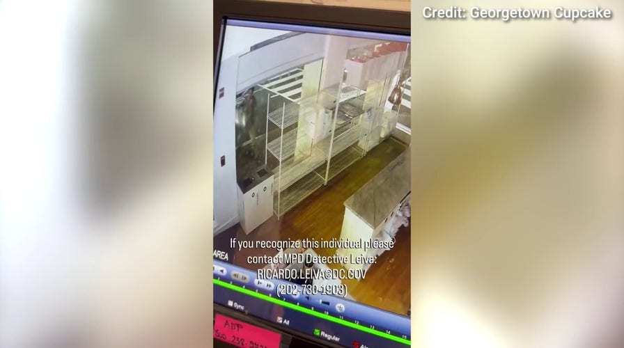 Video shows man throwing beer keg through popular DC bakery window