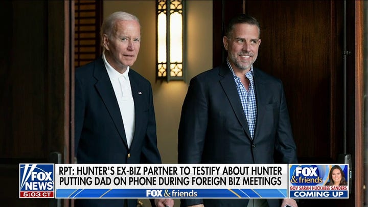 Hunter Biden put VP Joe on speakerphone to impress clients: Report