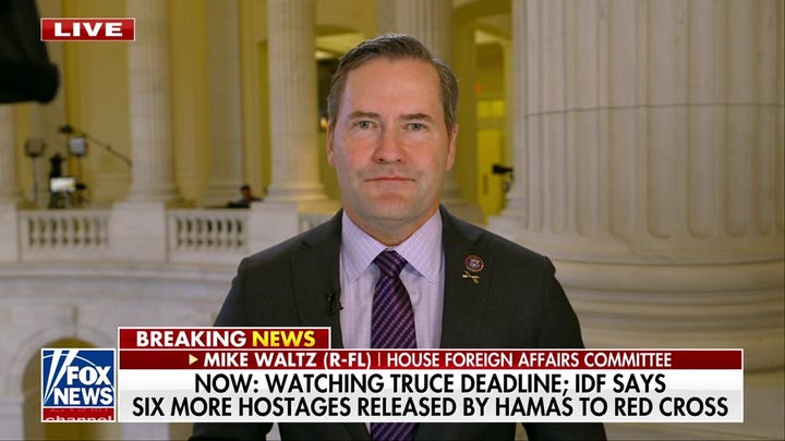 Mike Waltz condemns the Biden admin's handling of Israel-Hamas war