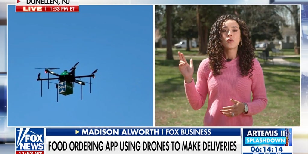 Food delivery drones launch in NJ