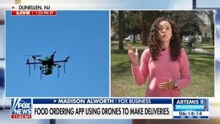 Food delivery drones launch in NJ