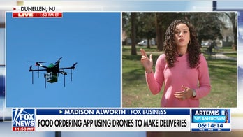 Food delivery drones launch in NJ