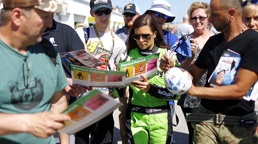 Danica Patrick says she doesn't miss racing, but only likes the real thing