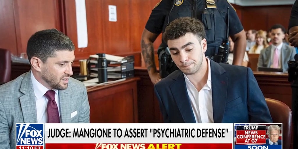 Mangione to use 'psychiatric defense' in CEO murder trial, judge says