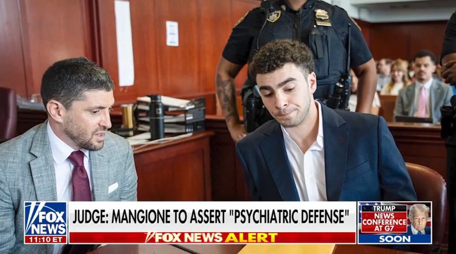 Mangione to use 'psychiatric defense' in CEO murder trial, judge says