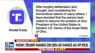 Trump picks JD Vance as vice president - Fox News
