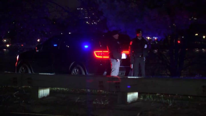 Virginia police investigate after a vehicle plunges into the Potomac River